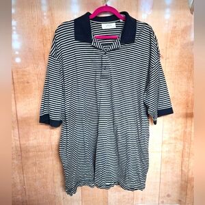 RGM Striped Polo Shirt Mens Size XL